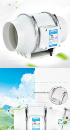 Inline Duct Ventilation Exhaust Fan for Home and Office