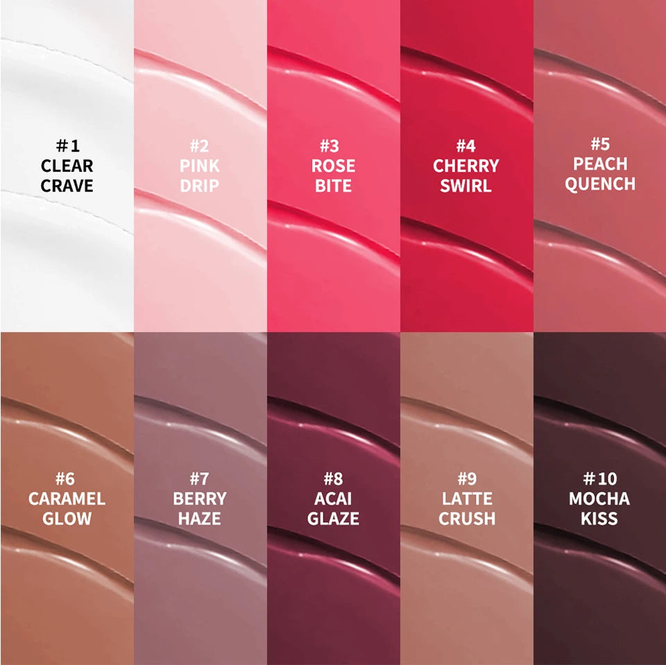 Hydrating Glow Lip Balm for Glossy Plump Lips