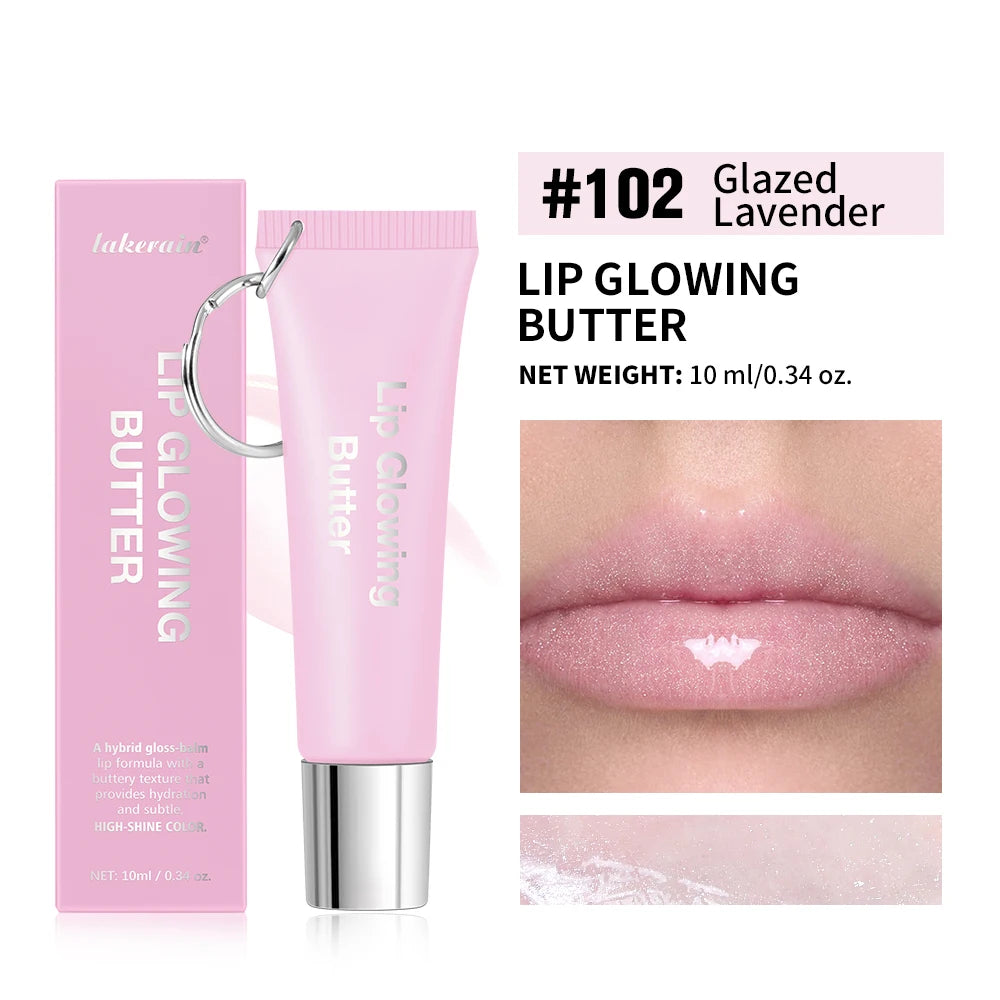 Moisturizing Lip Gloss Butter with Keychain