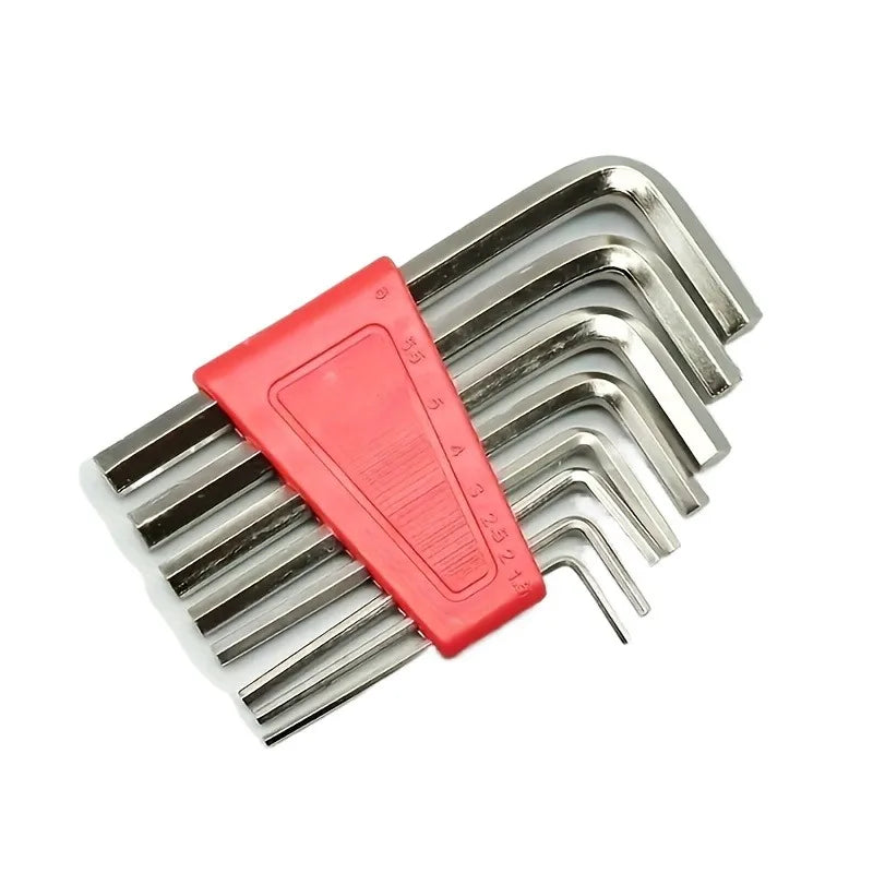 8-Piece Metric Hex Wrench Set for Repairs