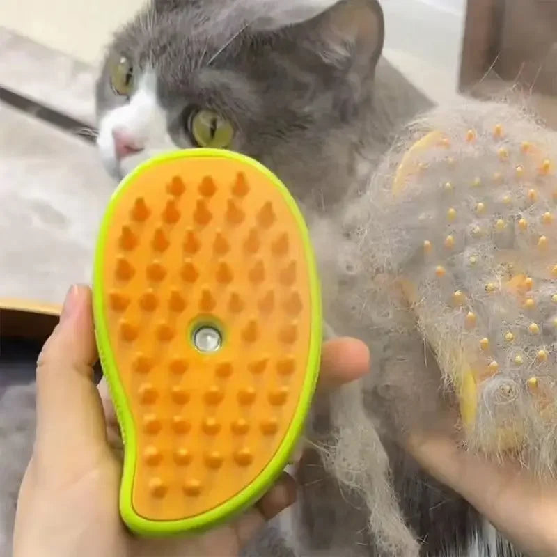 Steam Grooming Brush for Cats and Dogs