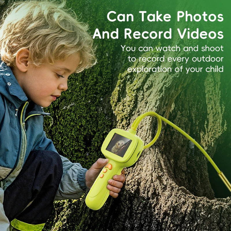 HD Borescope Inspection Camera for Kids Nature Exploration