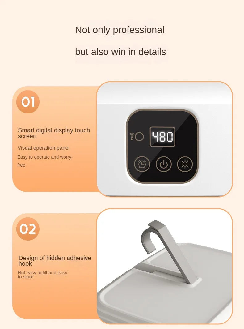 Portable Electric Folding Clothes Dryer with Remote Control