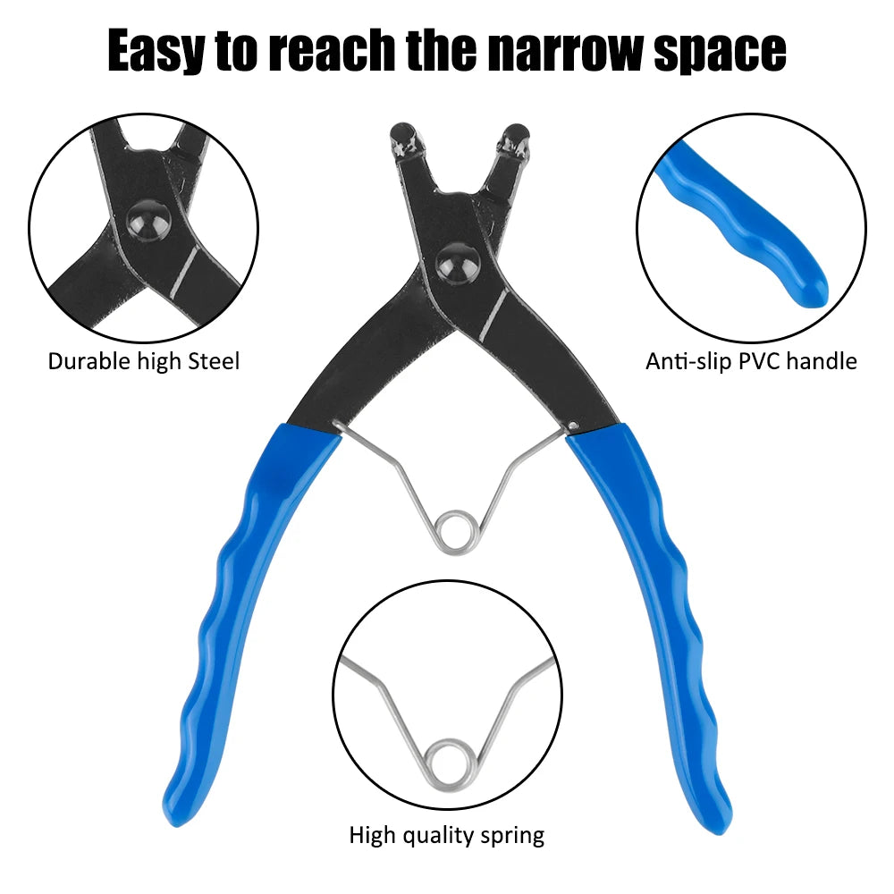 90 Degree Bent Nose Circlip Pliers for Automotive Repairs