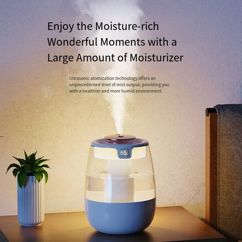 Dual-Nozzle Desktop Air Humidifier for Home and Office - 6