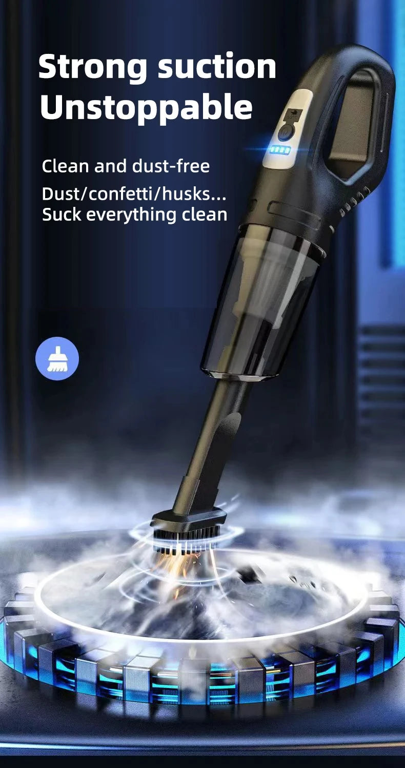 Portable Cordless Handheld Vacuum for Car and Home