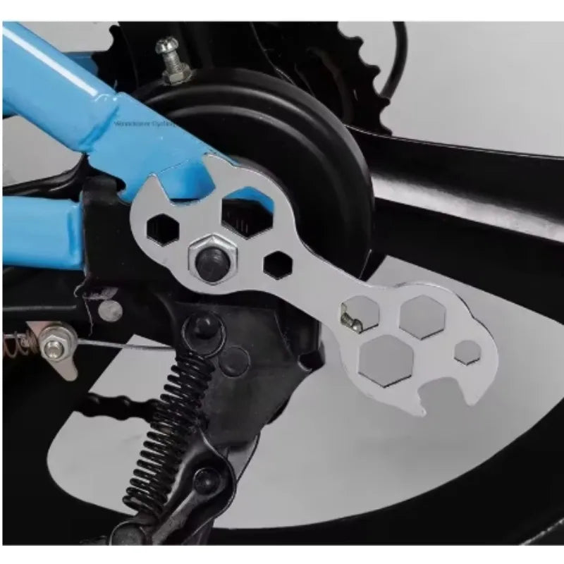 10-in-1 Portable Hexagon Bicycle Repair Wrench