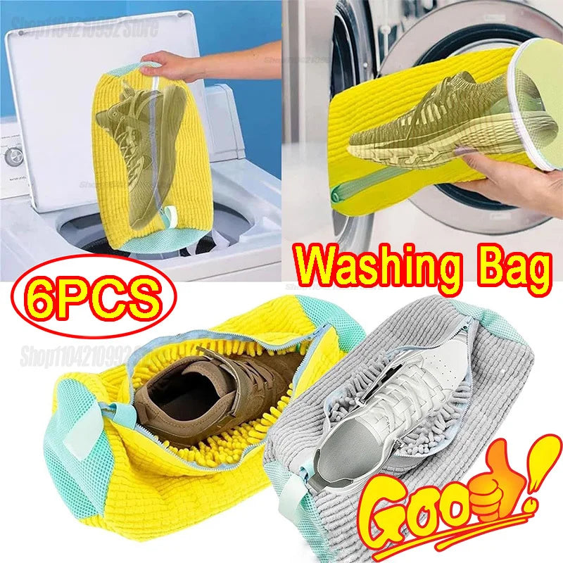 Protective Mesh Shoe Laundry Bag for Washing Machines