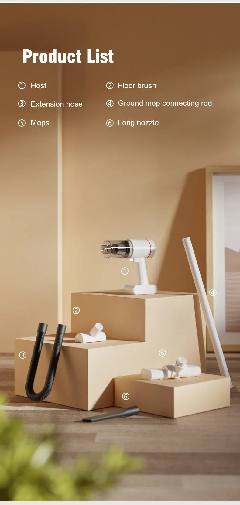 Cordless Handheld Car and Home Vacuum Cleaner