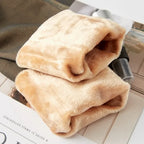 Fleece Lined Translucent Thermal Tights for Winter