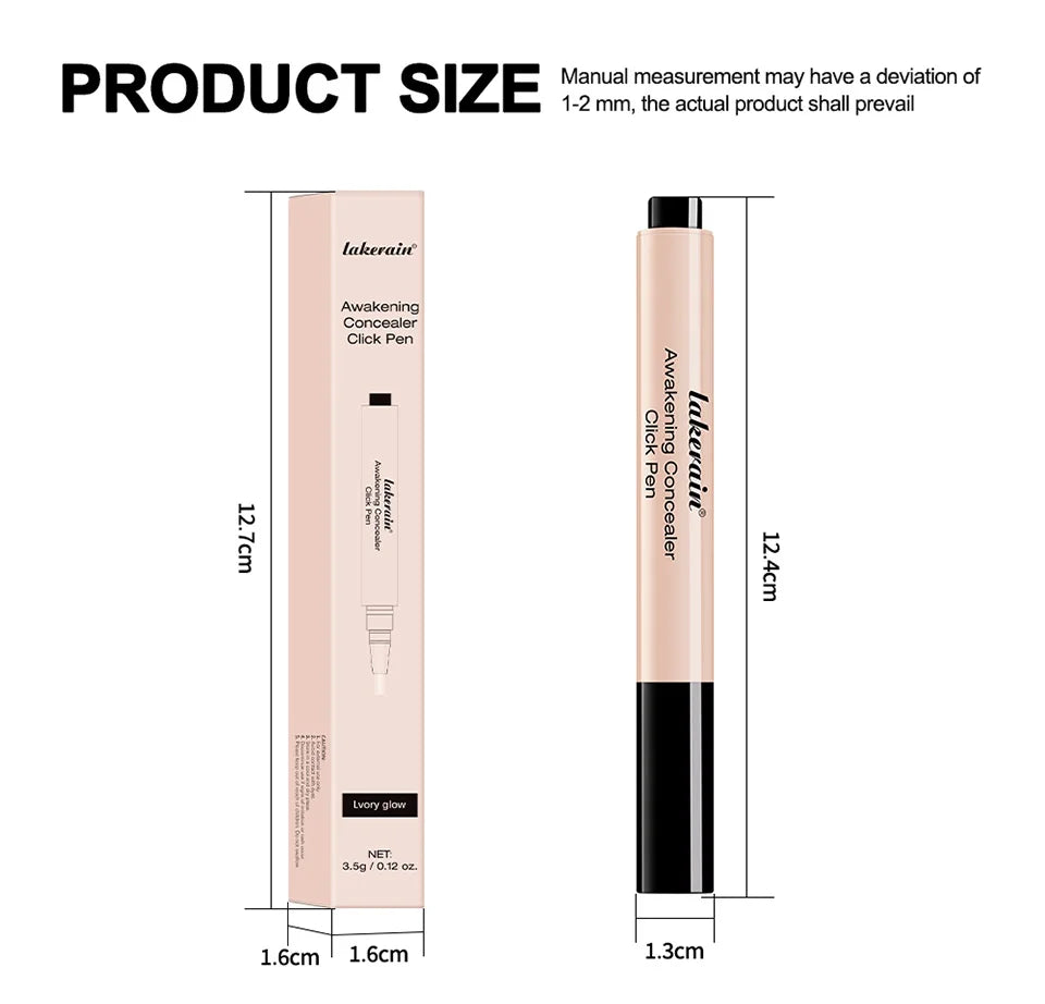 Waterproof Brightening Concealer Click Pen - 17