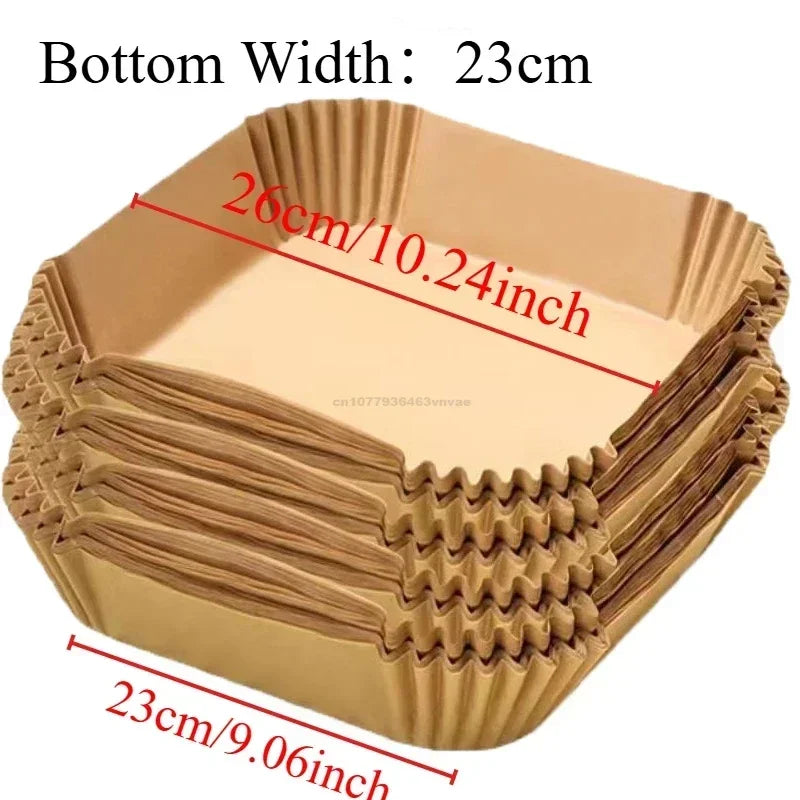 Non-Stick Disposable Air Fryer Paper Liners