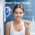 Portable Water Flosser and Sonic Electric Toothbrush Combo Set