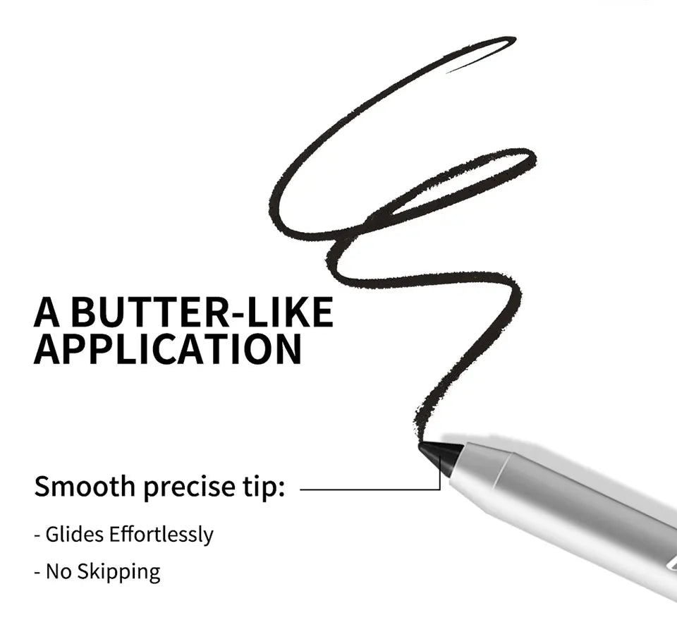 Waterproof Long-Lasting Smudge-Proof Eyeliner Pencil