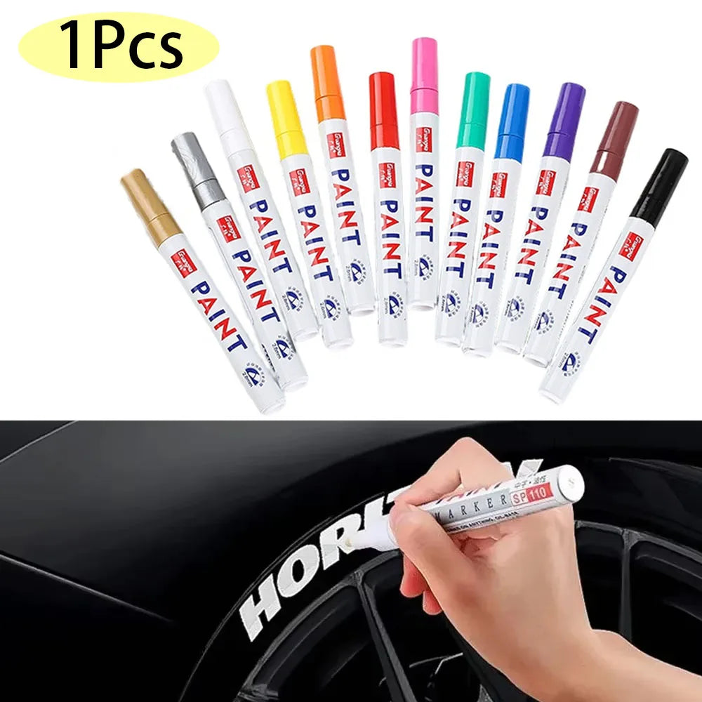 Waterproof Permanent Tire and Car Paint Marker Pen