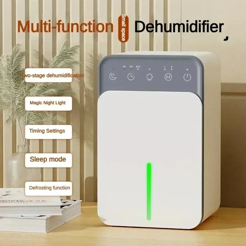 Compact Portable Dehumidifier for Bedroom and Office
