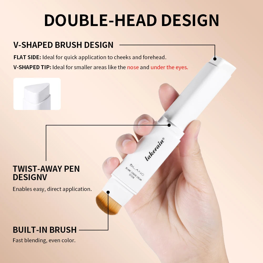 Color-Changing Foundation Stick with Built-in Brush - 3