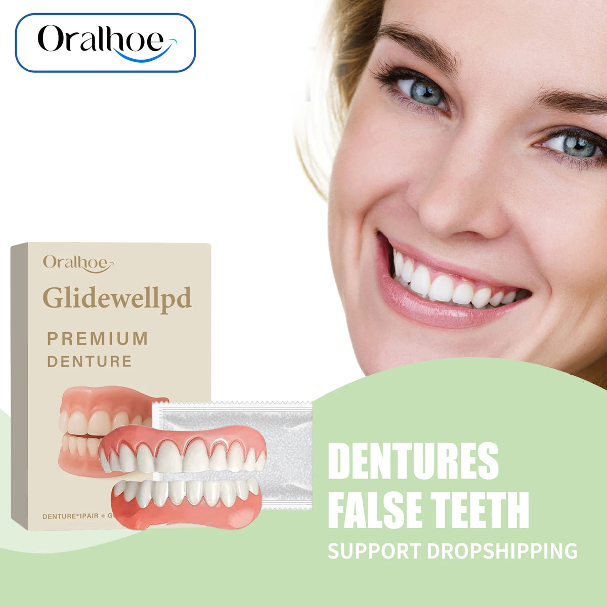 Temporary Silicone Cosmetic Dentures for Smile Improvement