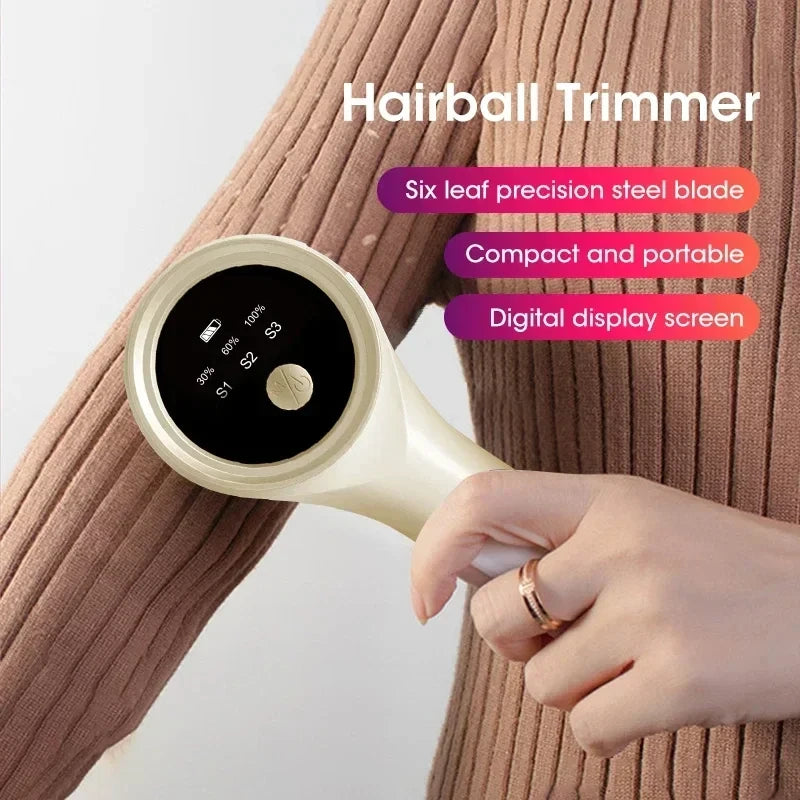 Electric Rechargeable Fabric Shaver and Lint Remover