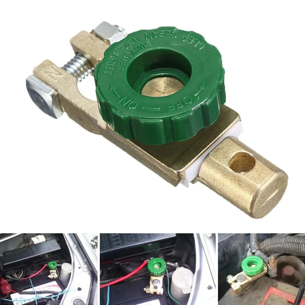 Quick-Release Car Battery Disconnect Switch - 3
