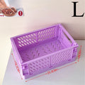 Foldable Desktop Storage Organizer for Home and Office