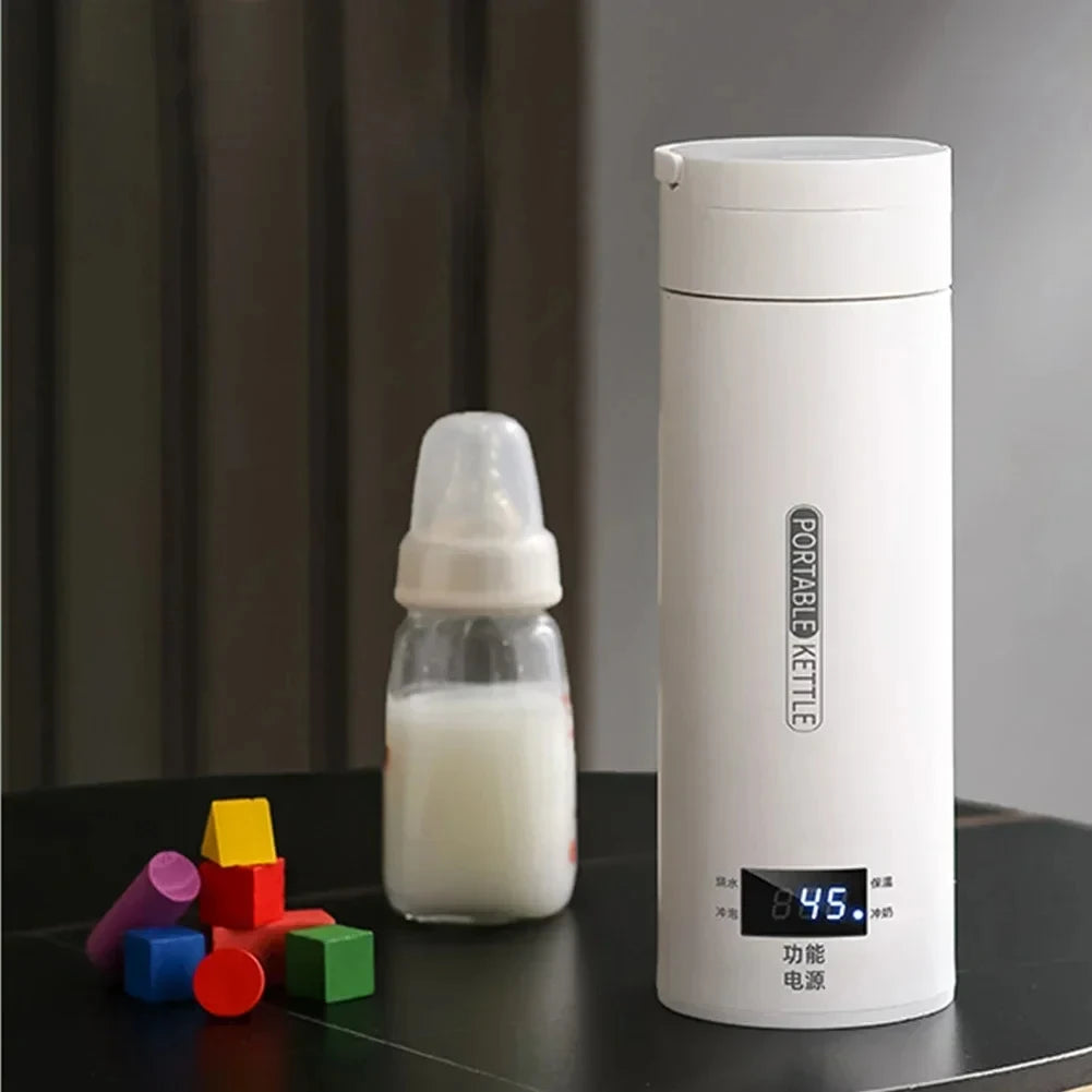 Portable Electric Travel Kettle for Coffee and Tea