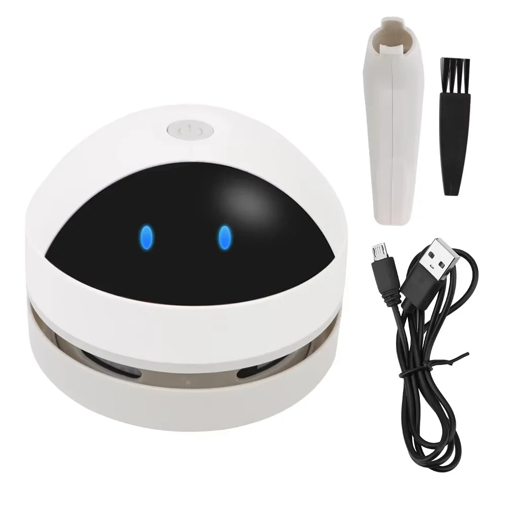 Portable USB Rechargeable Desktop Vacuum Cleaner - 18