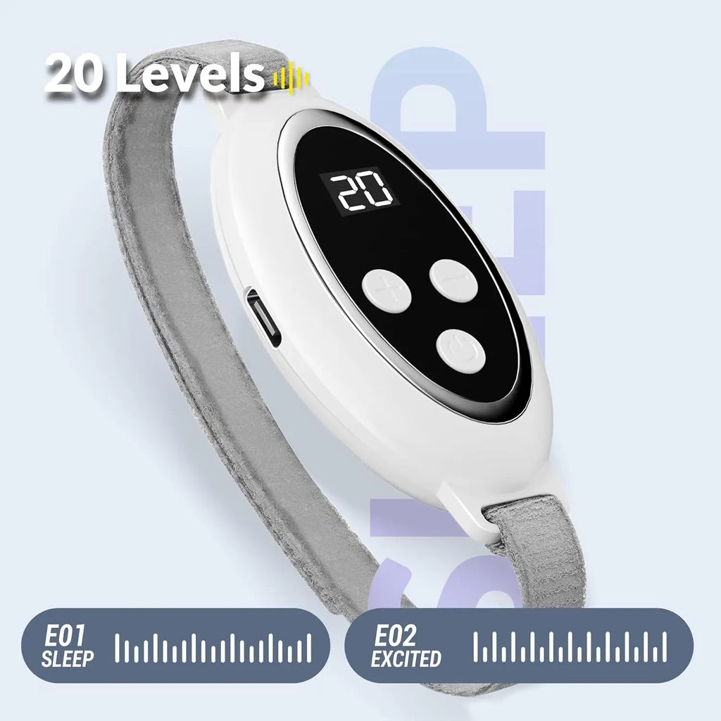 Microcurrent Sleep Aid Device for Insomnia and Anxiety Relief