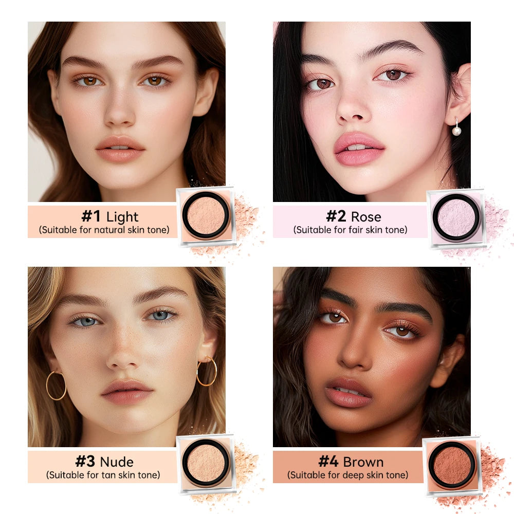 Matte Finish Oil Control Loose Baking and Setting Powder