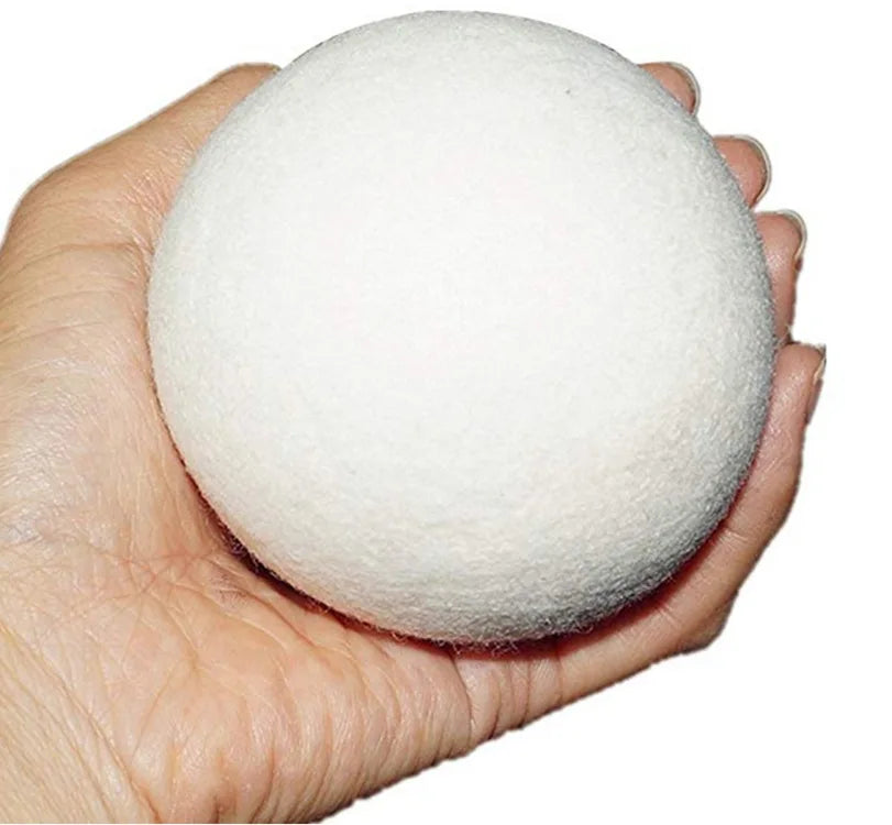 Reusable Wool Laundry Dryer Balls for Soft and Fluffy Clothes - 7