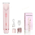 2-in-1 Waterproof Electric Shaver for Face and Body