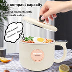 Portable Electric Multi-Cooker for Dorms and Travel
