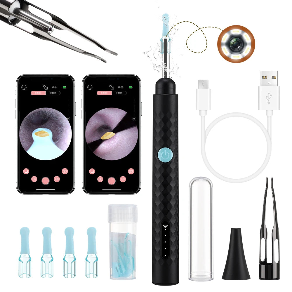 Visual Ear Wax Removal Tool with HD Camera