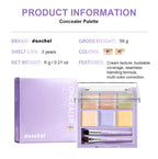 Multi-Shade Face Concealer and Color Correction Palette