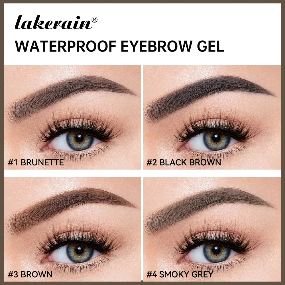 Long-Lasting Waterproof Eyebrow Gel Makeup Set - 4