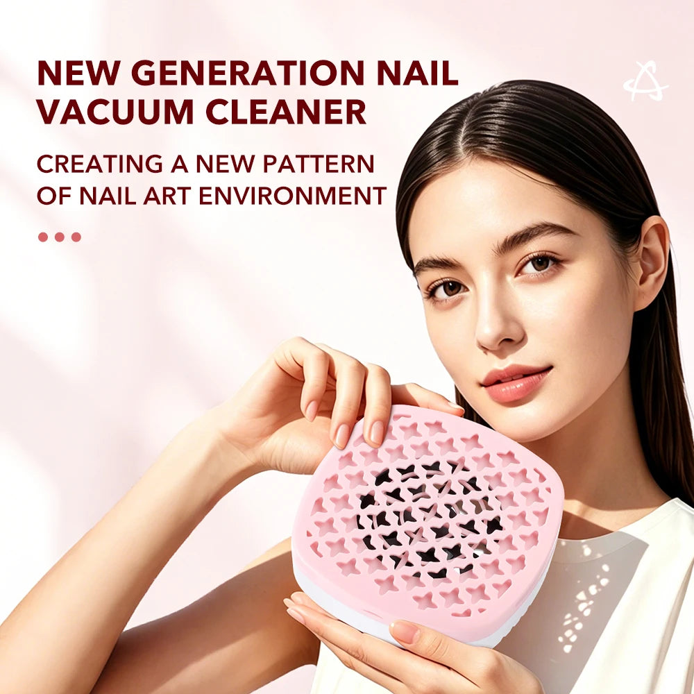 Compact Brushless Nail Dust Collector for Manicures