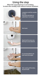 Automatic Wall-Mounted Foam Soap Dispenser