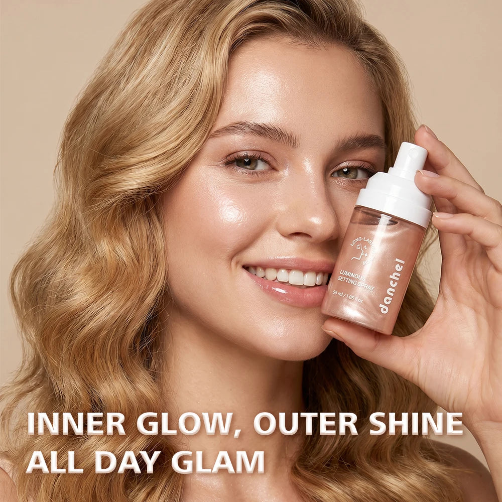 Luminous Hydrating Makeup Setting Spray for Radiant Dewy Finish - 9