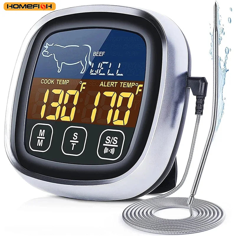 Digital Instant-Read Meat Thermometer for Kitchen and BBQ - 1