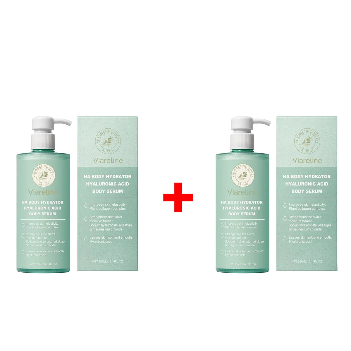 Hyaluronic Acid Hydrating Body Serum for Dry Skin