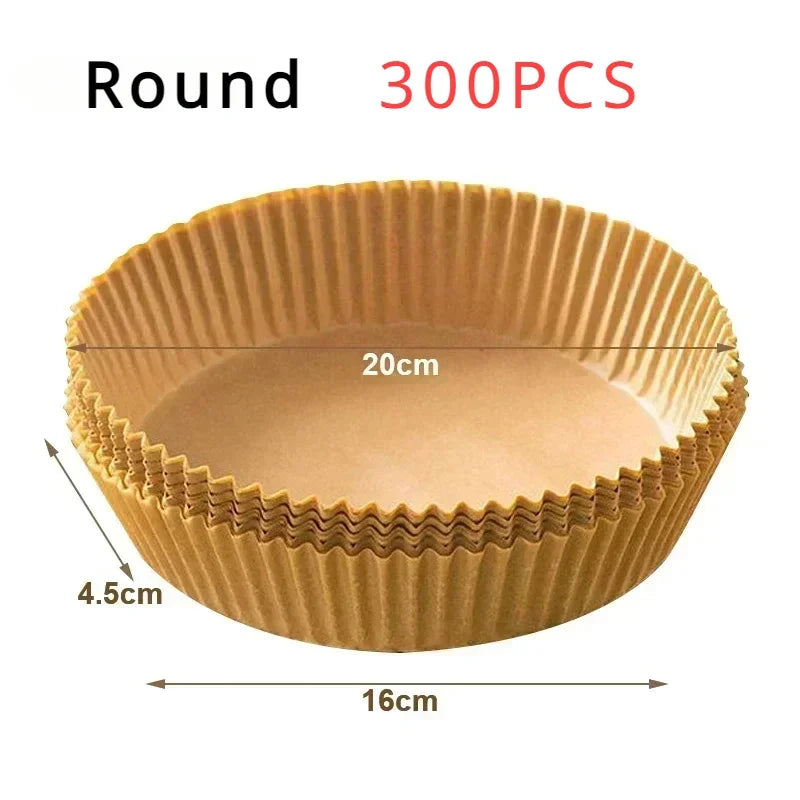 Disposable Non-Stick Air Fryer Parchment Paper Liners - 29