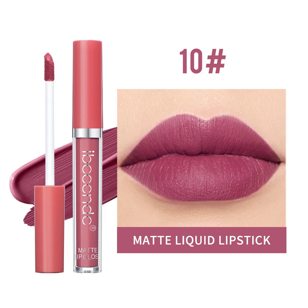 Waterproof Matte Liquid Lipstick - 26