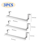 Stainless Steel Over-Cabinet Door Towel Rack