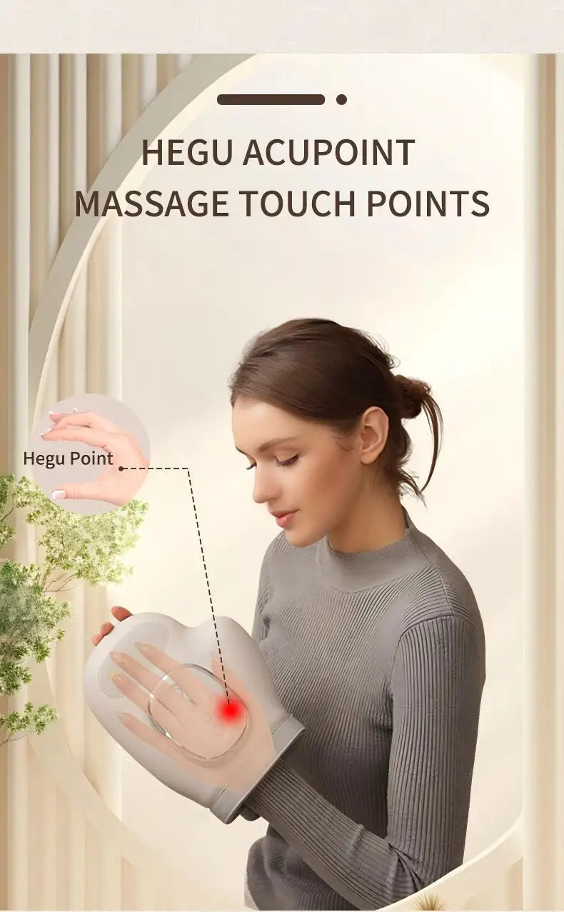 Rechargeable Hand and Wrist Massager with Heat and Air Compression - 11
