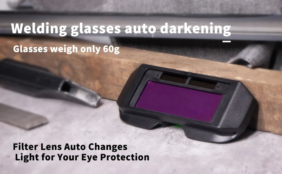 Solar Auto-Darkening Welding Goggles - 7