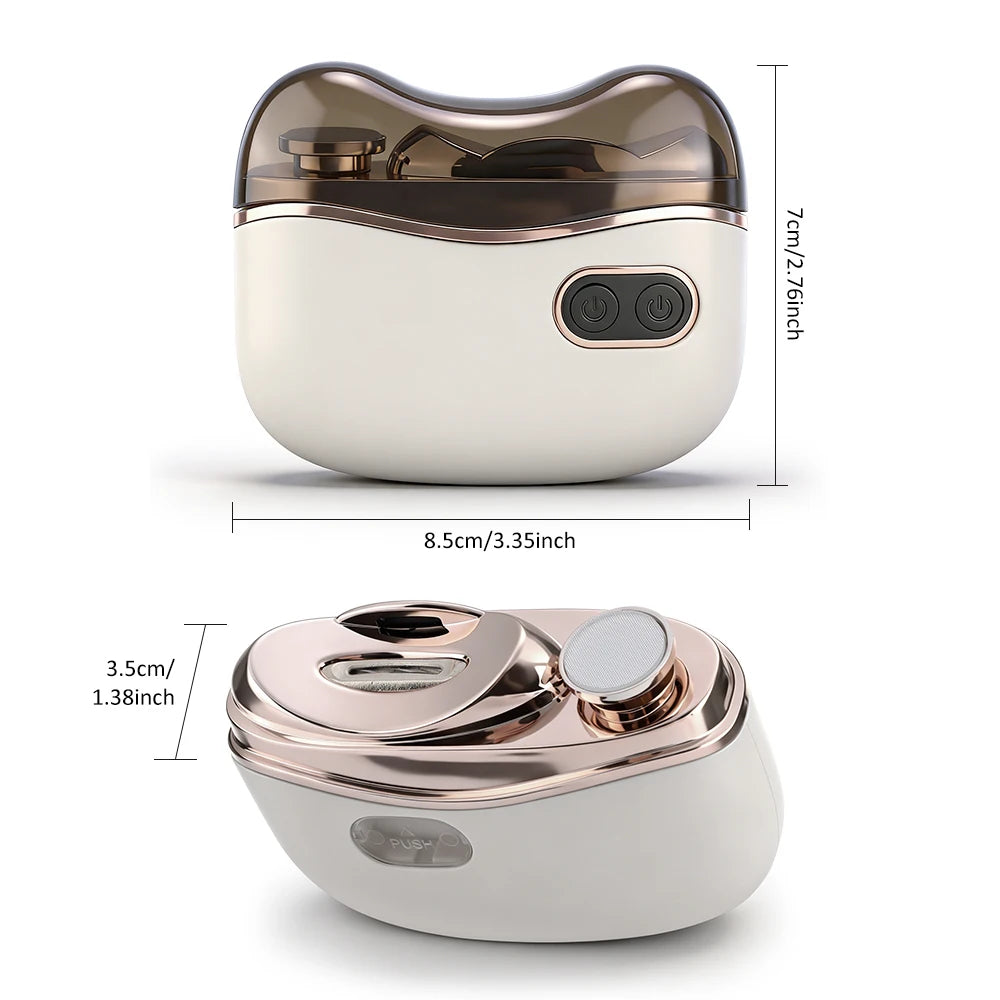 Electric Automatic Nail Clipper with LED Light - 17