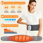 Heated Air Compression Back Massager Belt