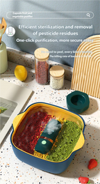 Portable Fruit and Vegetable Purifier Cleaner