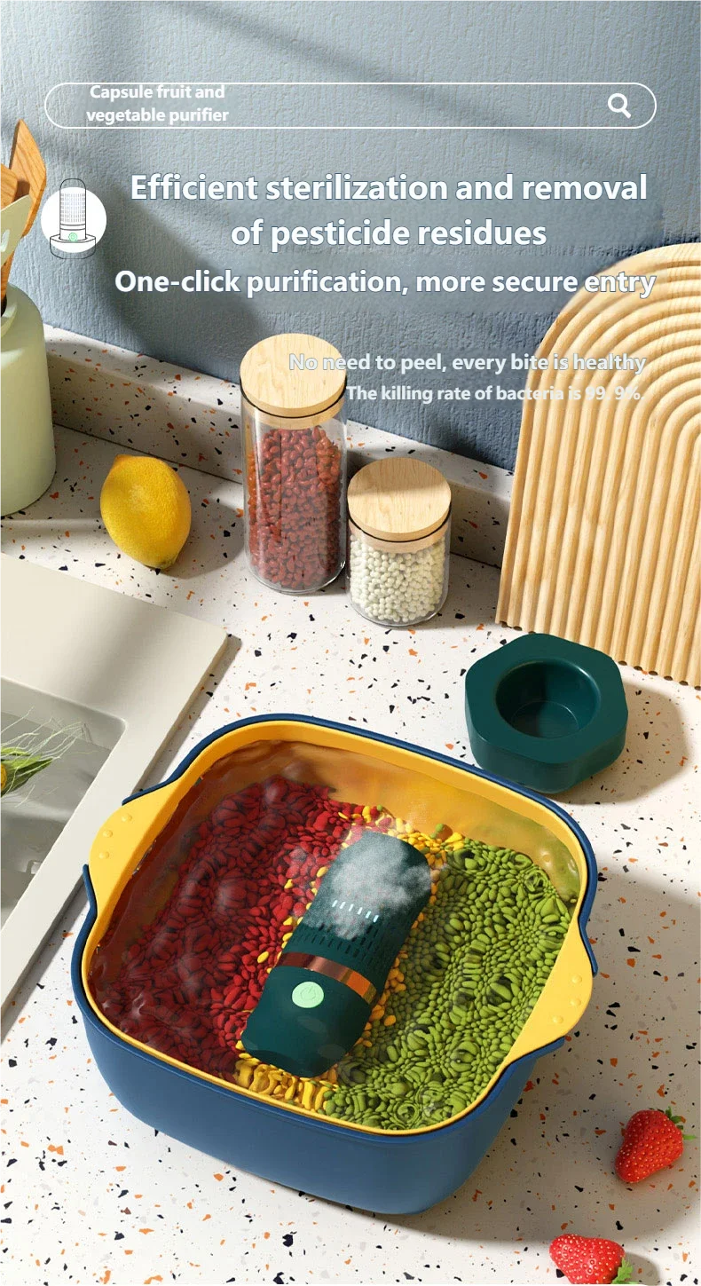 Portable Fruit and Vegetable Purifier Cleaner