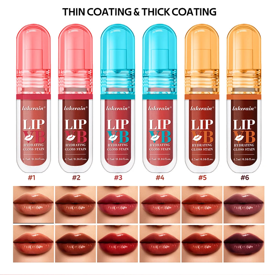 Hydrating Gloss Lip Stain with Nourishing Vitamin B12